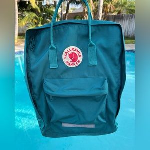 Blue Fjallraven Kanken Original Backpack